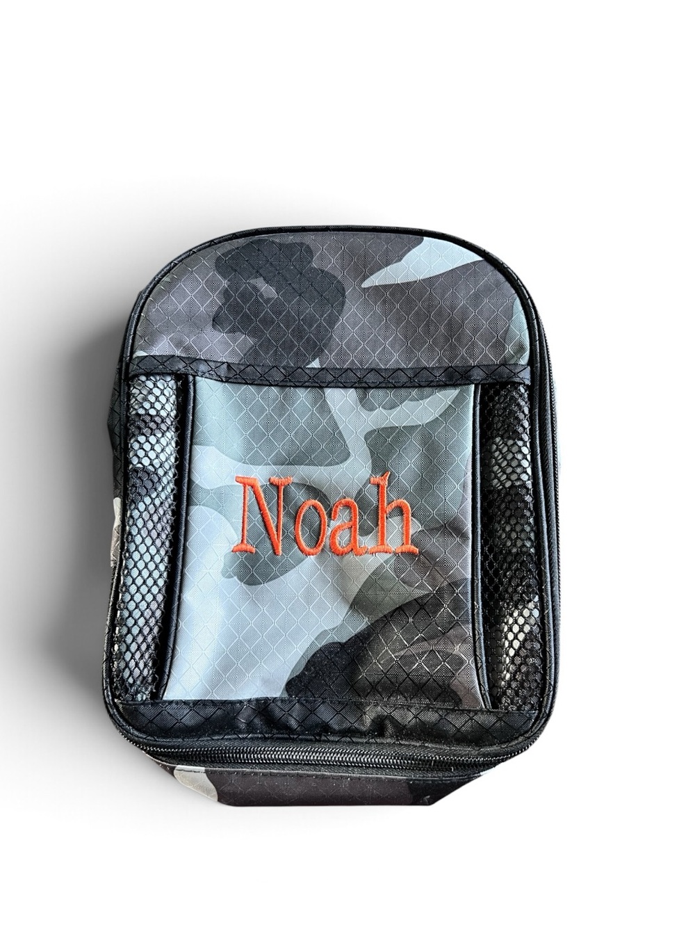 Thirty-One Camo Insulated Lunch Box Personalized Noah– Thermal Cooler Bag